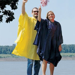 Disposable and Reusable Rain Ponchos for holiday parks, hotel resorts, adventure parks and outdoor activities