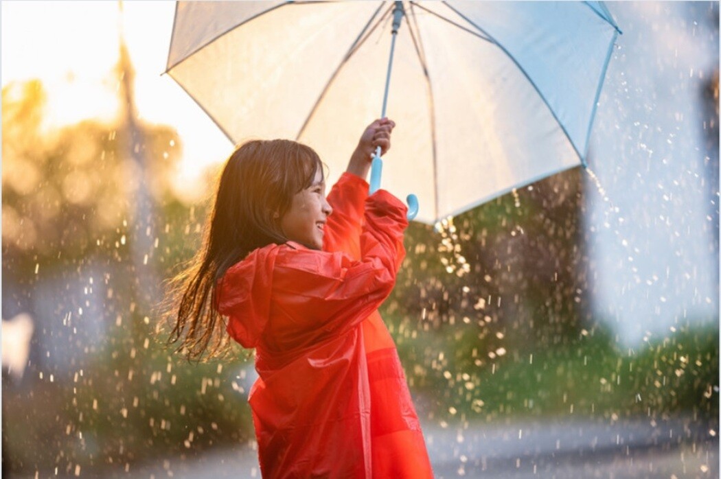 Child Disposable Rain Ponchos 