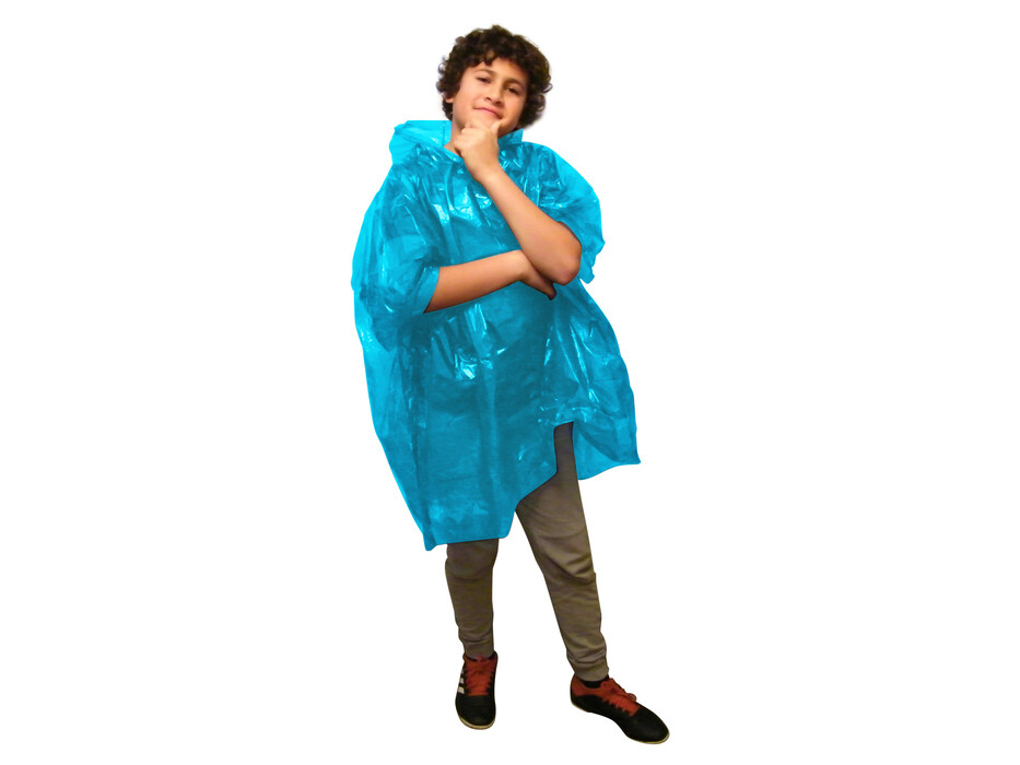 Child Disposable Rain Ponchos 